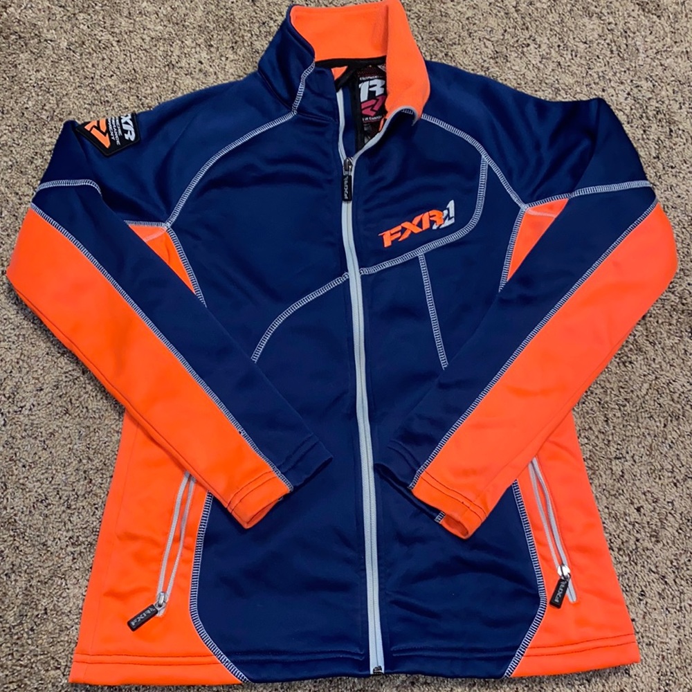 Womens FXR light zip up sweater